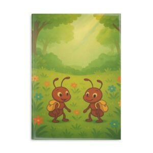 Playful Hardcover Notebook with Puffy Covers - Cute Ant Design, Journal for Kids, Back to School Supplies, Nature Lover Gifts, Writing [...]